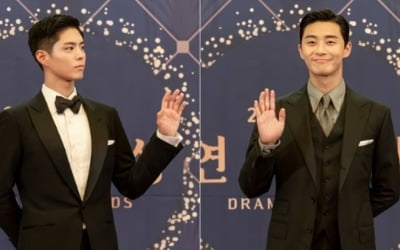 '청춘기록' 박보검X박서준, 드디어 만났다…설레는 투샷