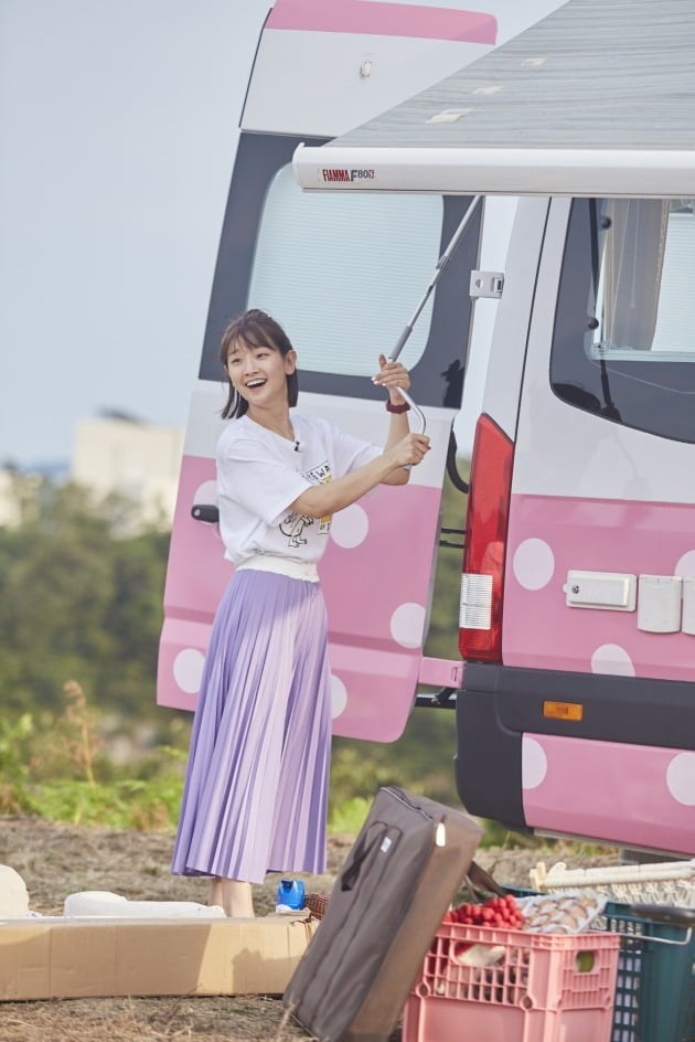 '갬성캠핑' 박소담 / 사진제공=JTBC