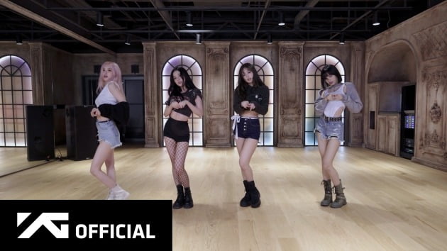 블랙핑크 'Lovesick Girls' 안무 영상./사진제공=YG엔터테인먼트