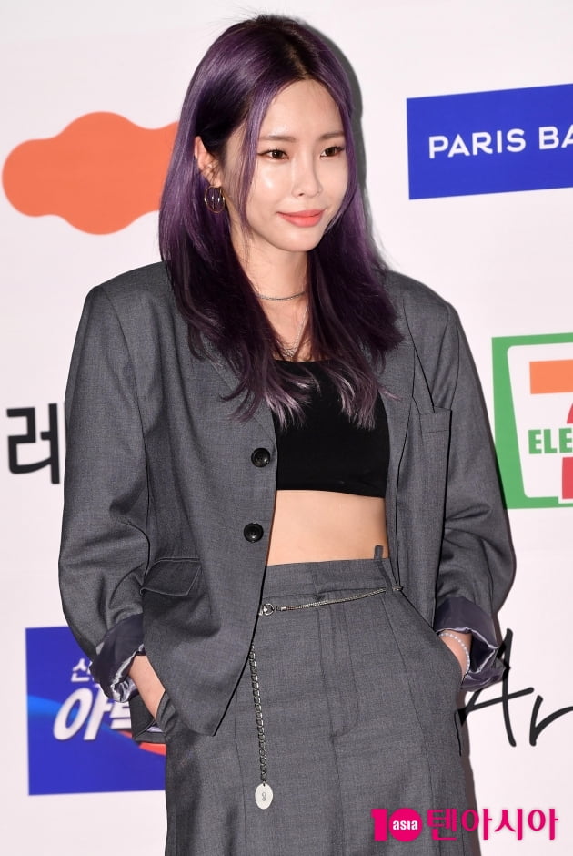[TEN 포토] 헤이즈 '올해의 R&B 소울 아티스트상 수상'(브랜드대상)
