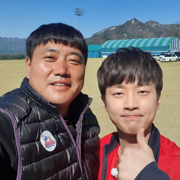 프로야구 해설위원 양준혁(왼쪽)과 가수 이찬원/ 사진=양준혁 인스타그램