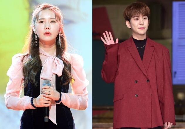 가수 송하예, 블락비 박경./사진=텐아시아DB