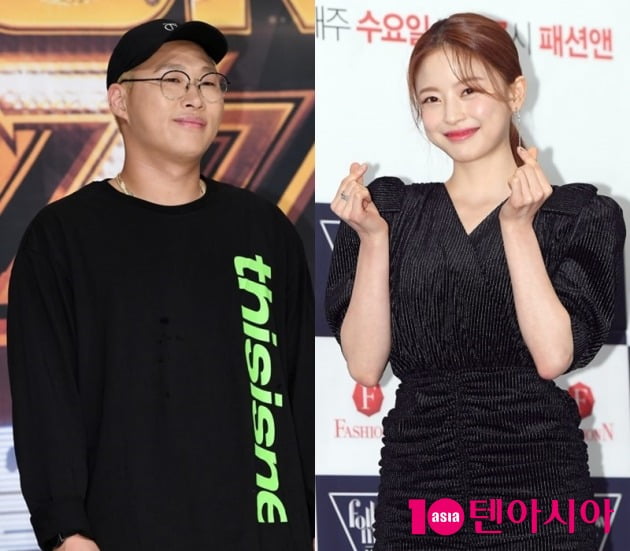 래퍼 스윙스(왼쪽), 방송인 임보라 / 사진=텐아시아DB