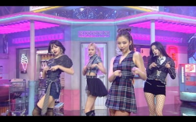 블랙핑크, K팝 걸그룹 최초 美 '지미 키멜 라이브' 무대 …완벽 활약