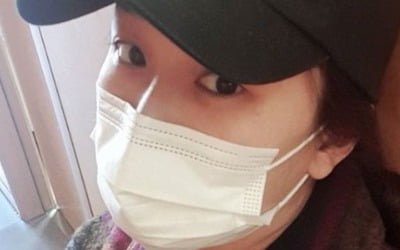 '만삭' 정미애 "고지가 눈앞"…살짝 드러난 D라인