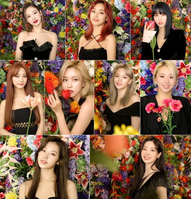 그룹 트와이스 재킷 촬영 비하인드 컷 / 사진제공=JYP엔터테인먼트