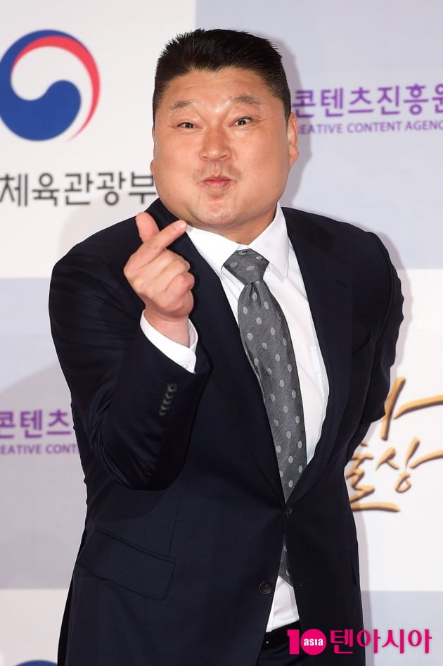 [TEN 포토] '대중문화예술상' 강호동, '터질듯한 볼살'
