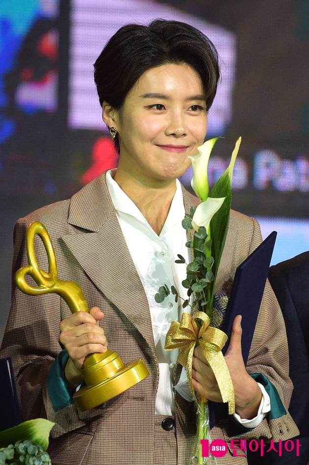 [TEN 포토] '2020 대중문화예술상' 장도연 '웃음기 빼니 미모만 남았다'