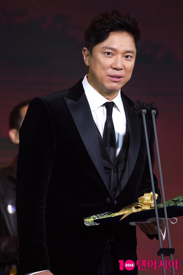 [TEN 포토] '2020 대중문화예술상' 정성화, '위트 넘치는 수상소감'