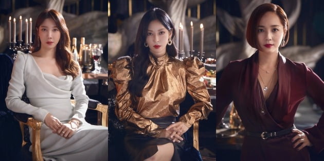 '펜트하우스' 이지아, 김소연, 유진./사진제공=SBS