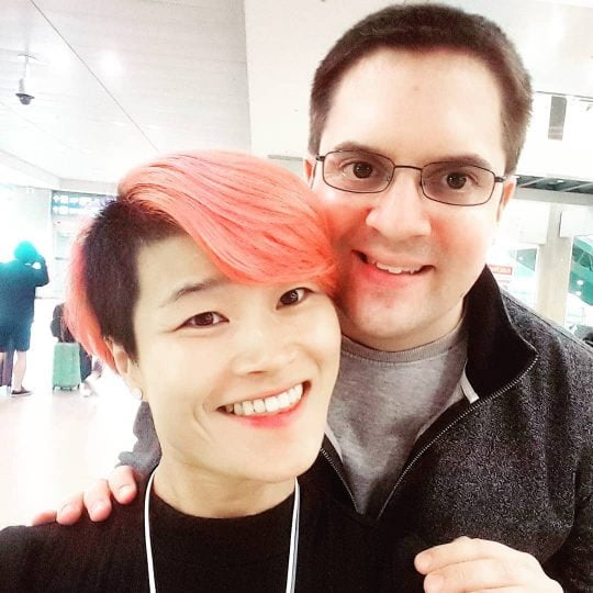 김혜선♥스테판 지겔 /사진=SNS