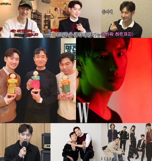 다양한 TV 프로그램, 매거진 화보 등을 통해 영화 '도굴' 홍보 활동에 나선 배우 이제훈 / 사진제공=각 방송 캡처, CJ엔터테인먼트, 각 매거진사