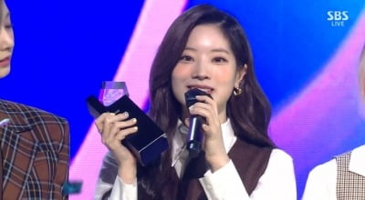'인기가요' 트와이스 1위 "큰 힘주는 원스, 사랑해"…앵콜 가창력 논란 '여전'