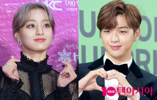 그룹 트와이스의 지효(왼쪽), 가수 강다니엘 / 사진=텐아시아DB