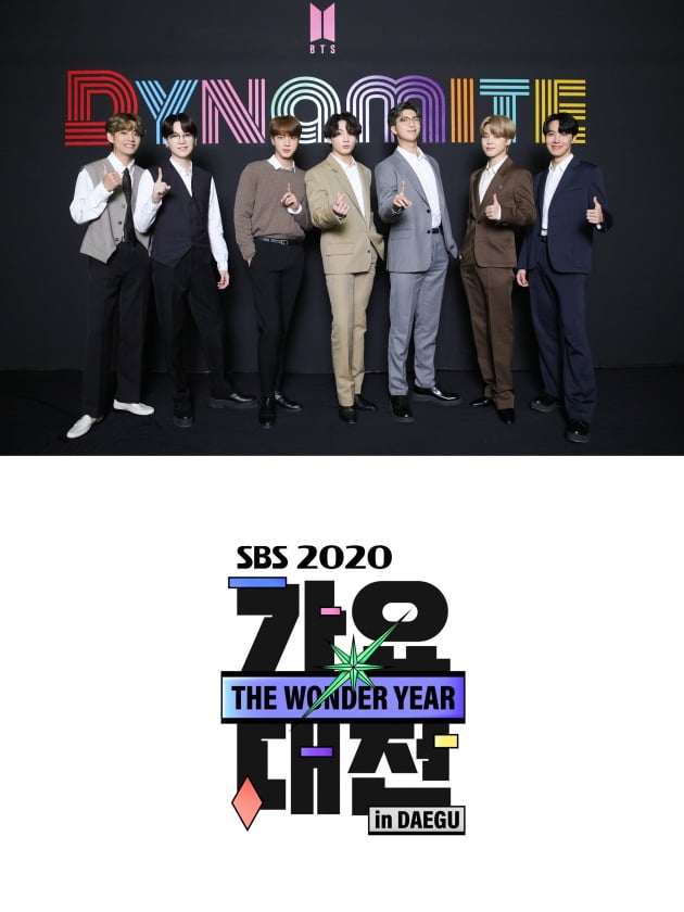 그룹 방탄소년단이 '2020 SBS 가요대전'에 출격한다./ 사진=빅히트엔터테인먼트, SBS 제공