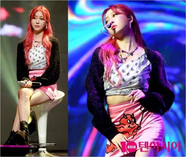 [B컷 방출] 모모랜드 제인, 'HOT' 불타는 머리카락…180도 달라진 분위기