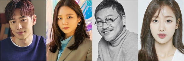 배우 이제훈(왼쪽부터), 이솜, 김의성, 이나은. /사진제공=각 소속사