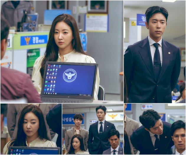 '복수해라' 김사랑-윤현민 경찰서 만남./ 사진제공=TV조선