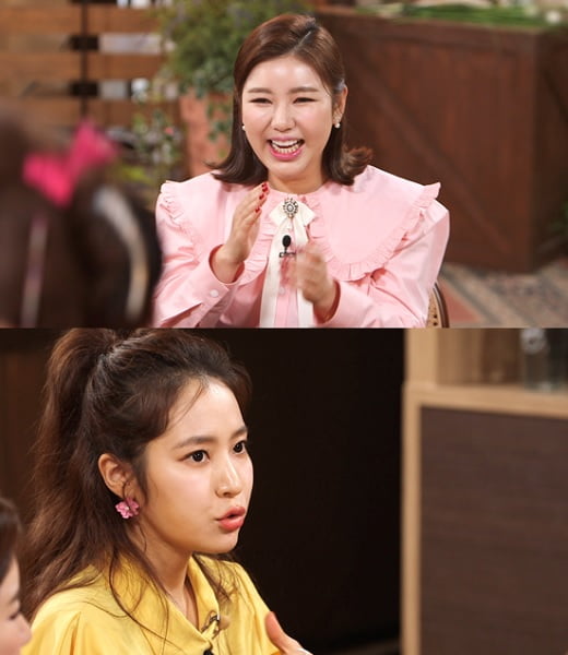 가수 송가인(위)과 홍자/ 사진=SBS플러스 제공