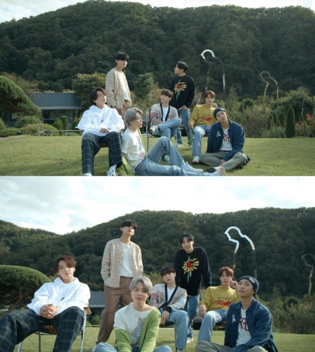 방탄소년단의 'Life Goes On' 뮤직비디오 'in the forest' 버전이 공개됐다. / 사진제공=빅히트 엔터테인먼트