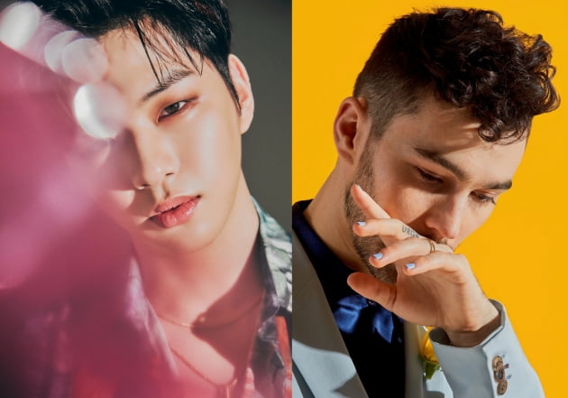 가수 강다니엘(왼쪽)과 미국 싱어송라이터 맥스/ 사진 = 커넥트엔터테인트(강다니엘), The Orchard(MAX) 제공