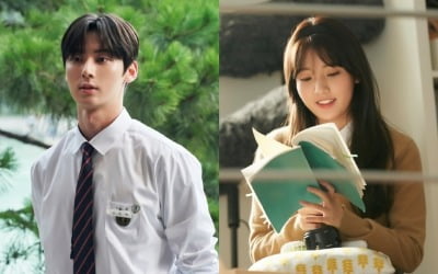 '라이브온' 황민현X정다빈, 비주얼 완벽 조합 비하인드