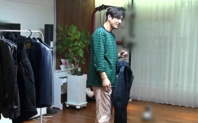 '동상이몽2' 오지호, 500만원대 명품? 펜트하우스급 옷방 공개