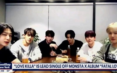 몬스타엑스, 美 토크쇼 '굿데이 뉴욕' 출연 "하루빨리 만나기를"