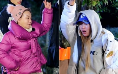 '정글의 법칙' 김수미X제시, 눈누난나 챌린지…70금 방송?