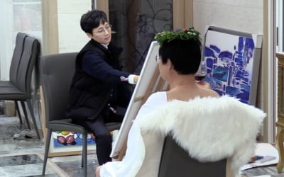 '1호가 될 순 없어' 팽현숙, 팽카소로 변신…최양락 누드화 도전?