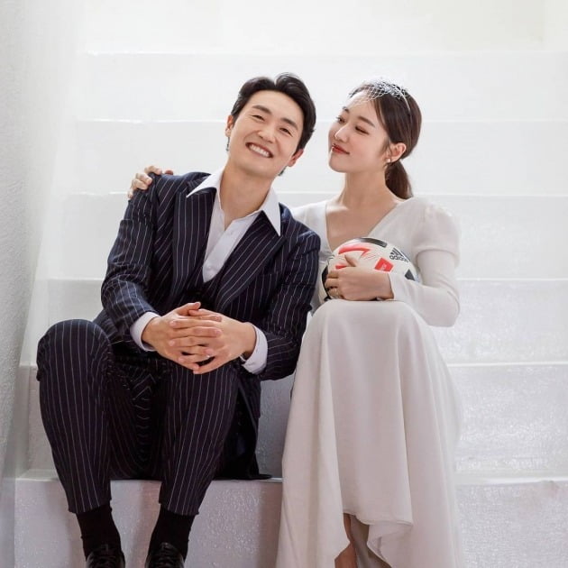 박보미-박요한웨딩 화보 / 사진제공=해피메리드컴퍼니, 박보미 인스타그램