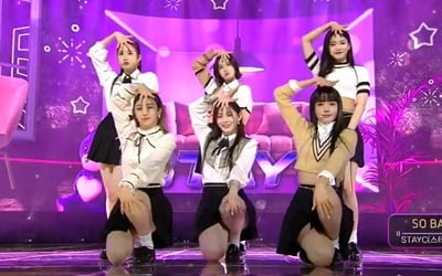 '인기가요' 스테이씨, 대형 신인 다운 화려한 퍼포먼스