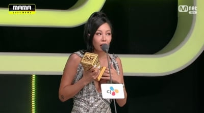 '2020 MAMA' 제시, 페이보릿 댄스 퍼포먼스 女솔로상 "싸이 사랑해"