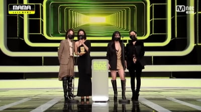 '2020 MAMA' 마마무, 베스트 보컬 퍼포먼스 그룹상 "사랑하무"