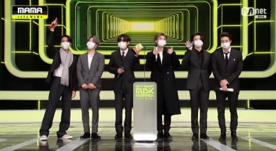 '2020 MAMA' 방탄소년단, '월드와이드 아이콘'…벌써 5관왕