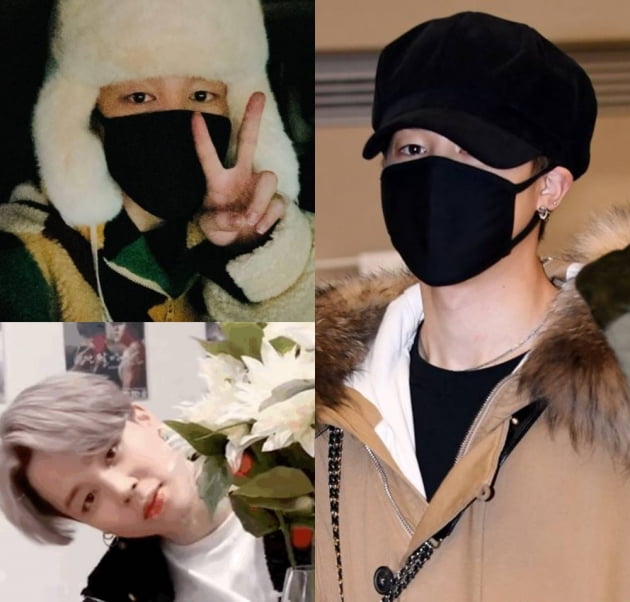 '스타일리시'한 방탄소년단 지민, 패딩도 잘 어울리는 스타