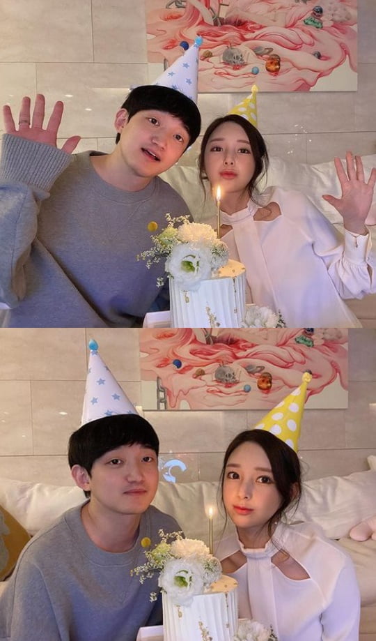전선욱(왼쪽)과 야옹이 작가/ 사진=야옹이 인스타그램