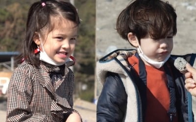 '슈돌' 찐건나블리 완전체 여행기…진우 걸음마 특훈