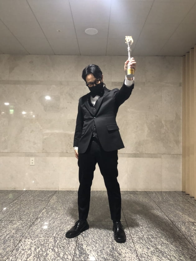 "하로로가 해냈다"…하하, '2020 SBS 연예대상' 최우수상 수상