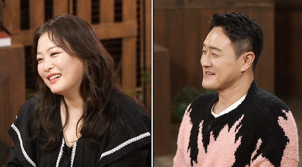 개그맨 심진화(왼쪽)와 김원효/ 사진=SBS플러스 제공
