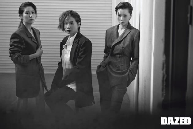 영화 '세자매' 문소리, 김선영, 장윤주./ 사진제공=데이즈드