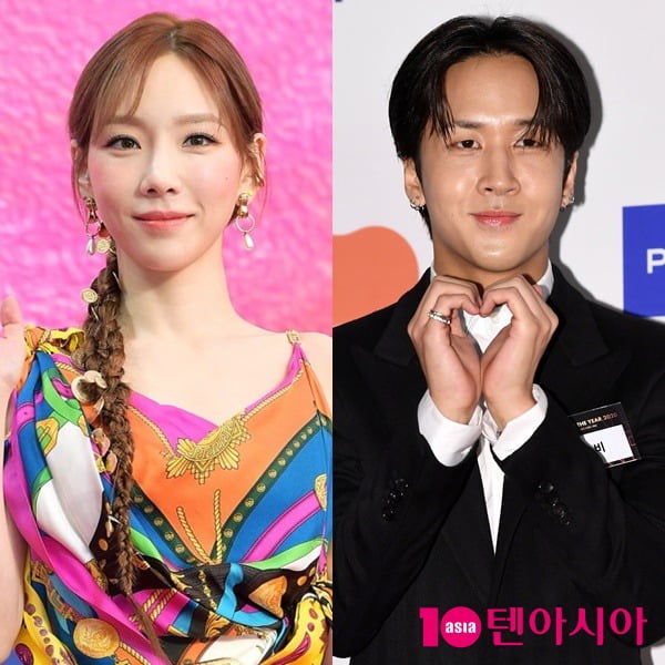 그룹 소녀시대 태연(왼쪽)과 그룹 빅스 출신 라비 / 사진 = 텐아시아 사진DB