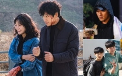 '경이로운 소문' 눈만 마주쳐도 웃음…촬영현장 공개