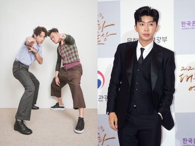 비X박진영(왼쪽)과 임영웅/ 사진='시즌비시즌', 텐아시아DB