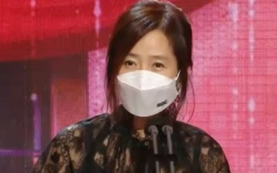 'MBC 방송연예대상' 강수지, 라디오 신인상 "♥김국진 감사해"