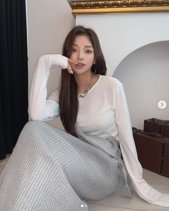 이채은, 성형설 부인 /사진=SNS