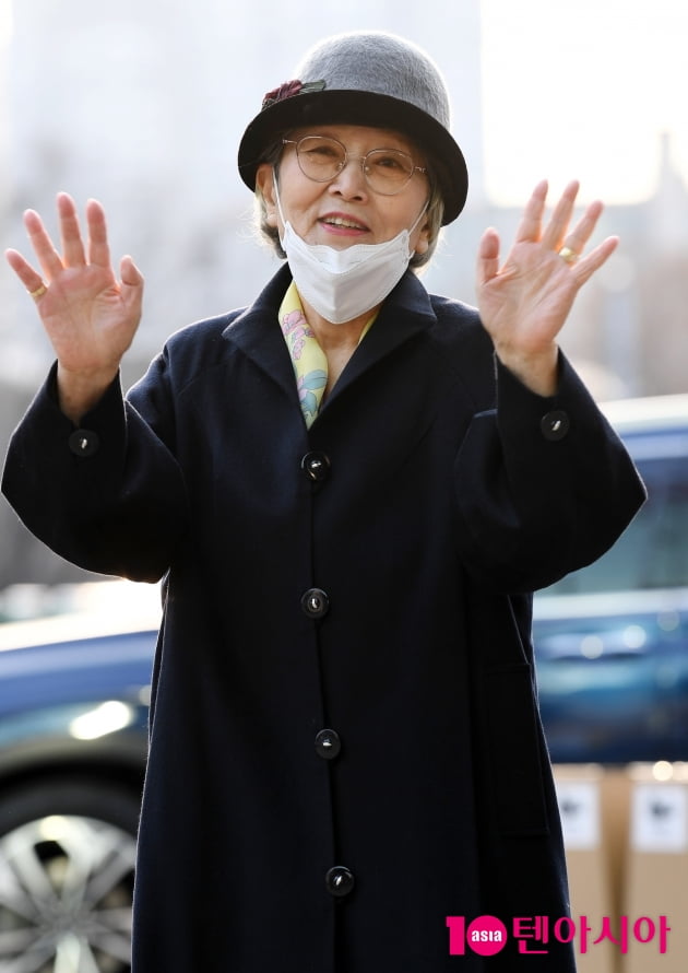 [TEN포토] '아침마당' 김영옥 '새해 복 많이 받아요~'