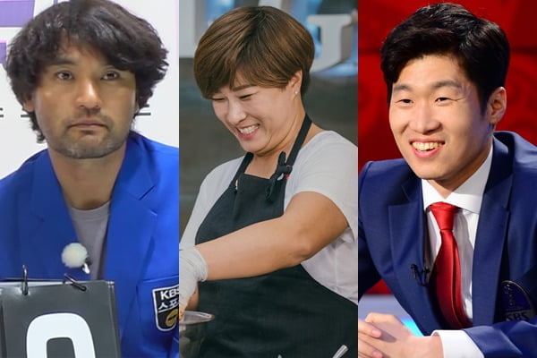 박찬호-박세리-박지성 '쓰리박'./ 사진=MBC, 티캐스트, SBS