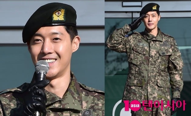 제대후 되찾은 미소(17년 02월)/사진=텐아시아 DB