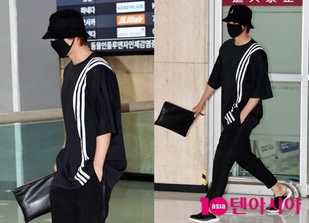 싱글앨범 홍보마치고 입국(18년 06월)/사진=텐아시아 DB